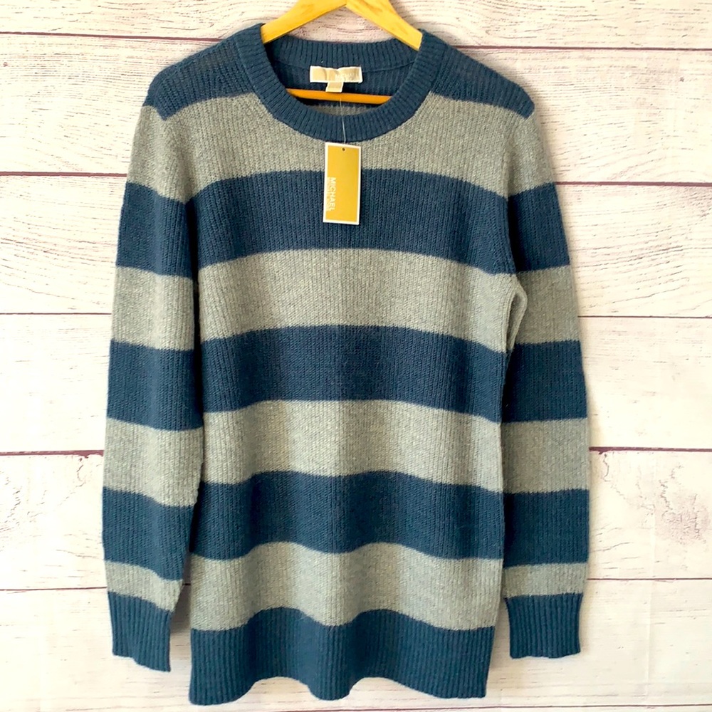 MK striped sweater
